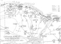 D-Day German Defences Map
